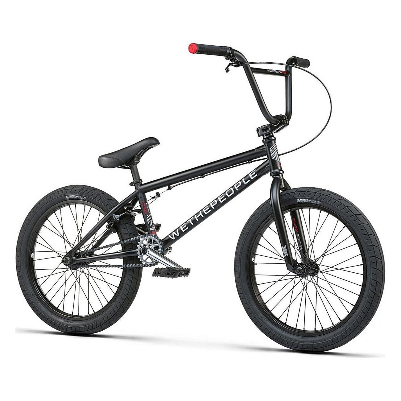 BMX Fahrrad Wethepeople CRS 20' FC MY2021 Schwarz 20,25' Rahmen mit Freecoaster - 1