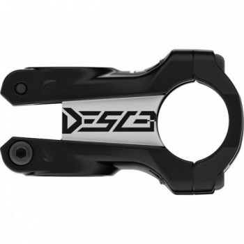 Aluminum 7075 Downhill Handlebar Stem, 40 mm, 31.8 mm Clamp, Black on Black - 2