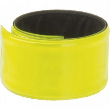 Coppia di Nastri Riflettenti Autoavvolgenti M-Wave Snapwrap Giallo Neon 30x340 mm - 1 - Alta visibilità - 4015493120209