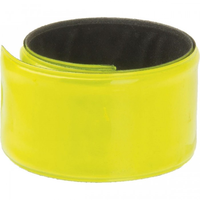 M-Wave Snapwrap Self-Wrapping Reflective Strips Neon Yellow 30x340 mm - 1