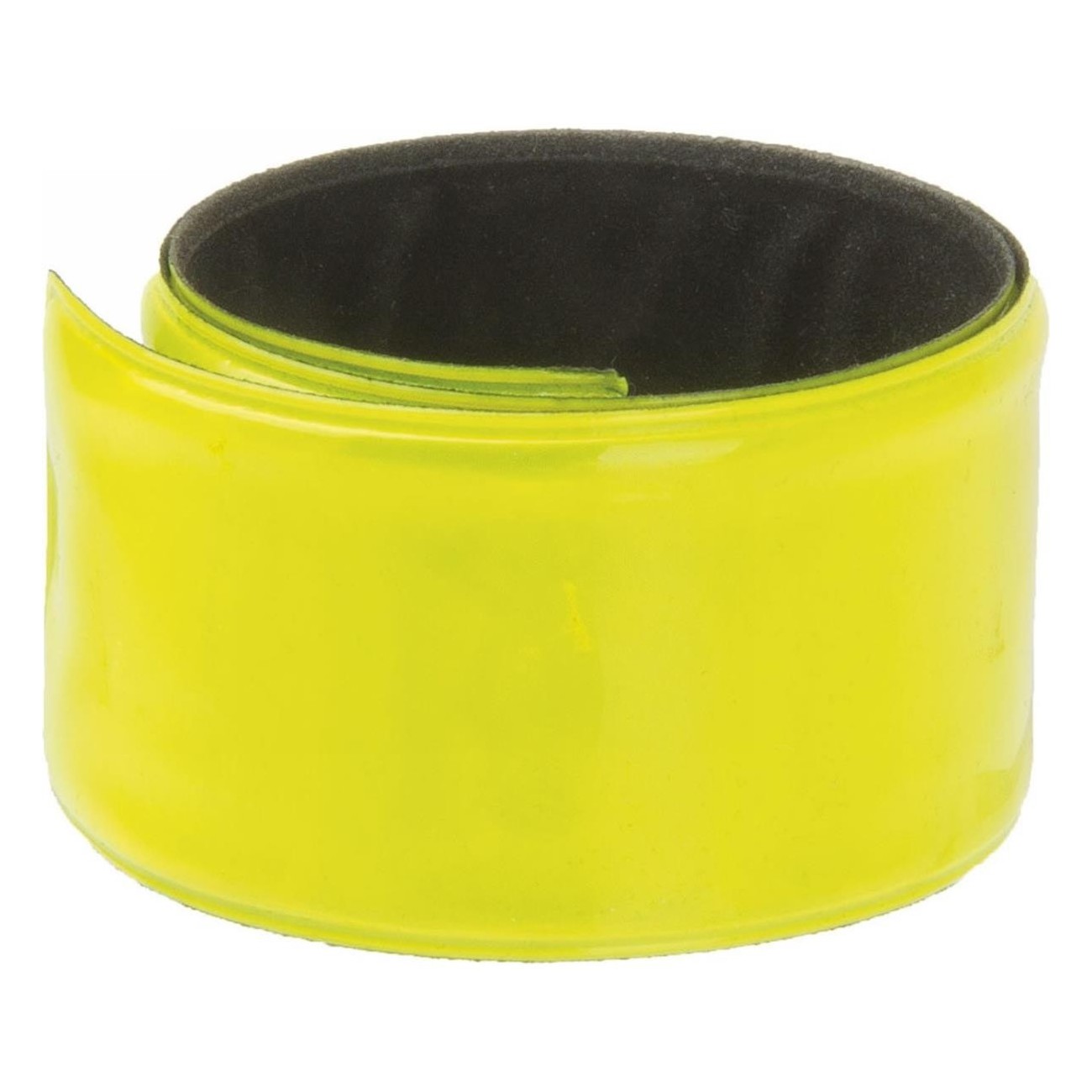 M-Wave Snapwrap Self-Wrapping Reflective Strips Neon Yellow 30x340 mm - 1