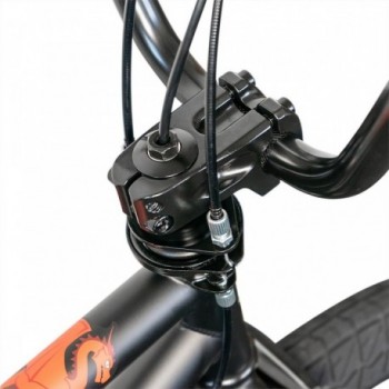 Bicicletta BMX SIBMX FS-1 Draak Nero Opaco con Sistema Rotore Odyssey G3 e Picchetti - 7 - Bmx - 4026465026511