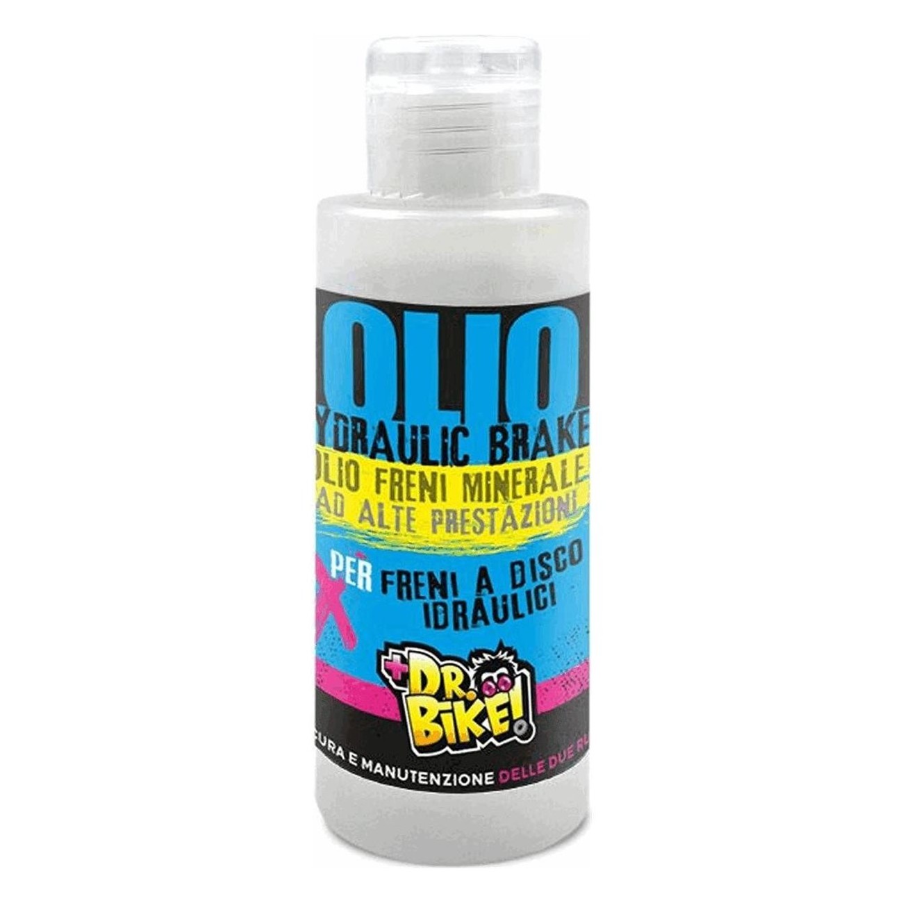 Olio Freni Minerale Dr.bike 100ml - Alte Prestazioni per Freni a Disco Idraulici - 1 - Olio - 8005586230645