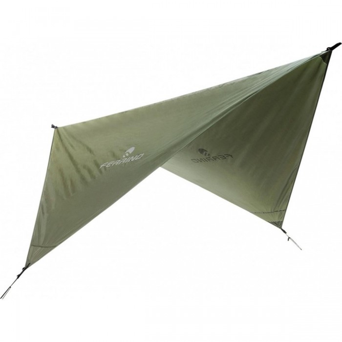 Telo antipioggia 240x240 cm verde oliva trekking - 1 - Altro - 8014044897306