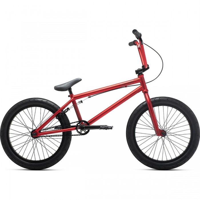 Green Eon XL 20' Matte Red BMX Bike with Hi-Ten Steel Frame - 1