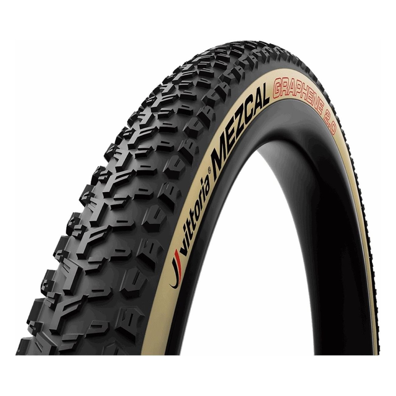 Pneu VTT 29x2.35 Mezcal TLR Graphene 2.0 Noir/Beige - Pneumatique XC Haute Performance - 1