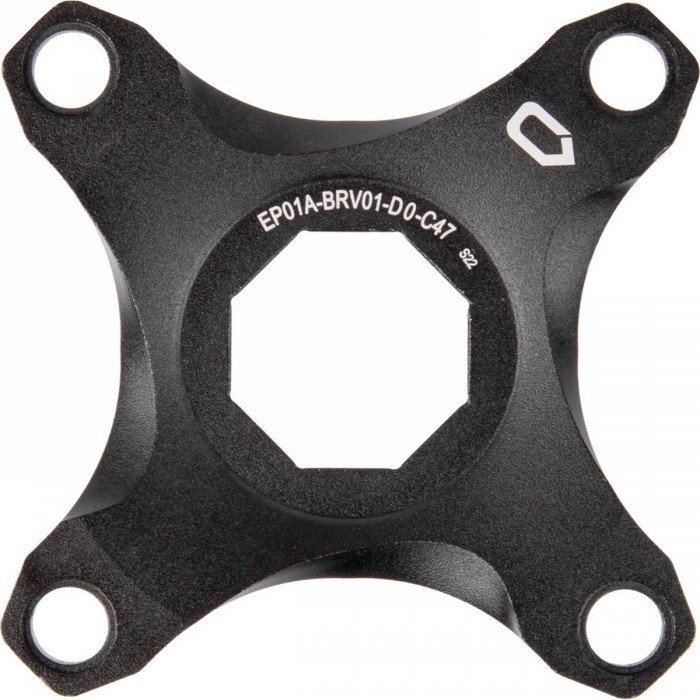 Spider PD-S Brose de Aluminio Anodizado Negro para Línea de Cadena 47mm - 1