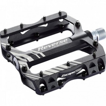 Pedal Inverso Escape Pro Negro-Negro - Ligero y Resistente para MTB - 1