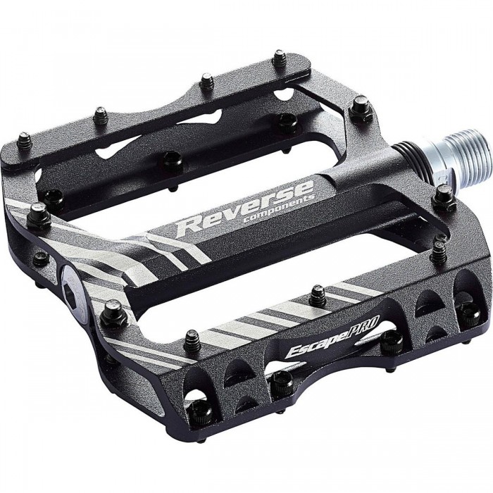 Pedal Inverso Escape Pro Negro-Negro - Ligero y Resistente para MTB - 1