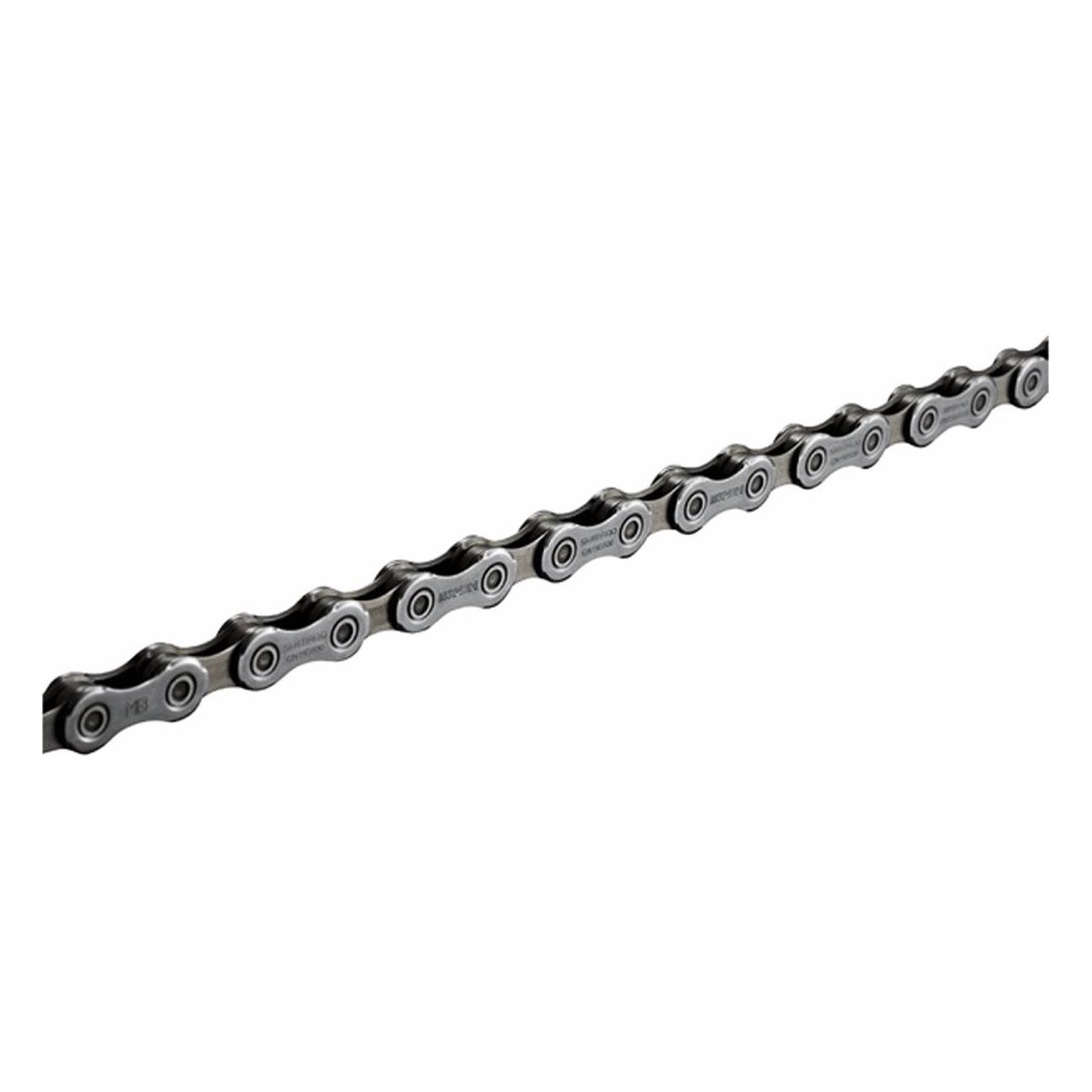 Shimano 105/SLX 11V Silver Chain 116 Links with Quicklink for Bikes - 1