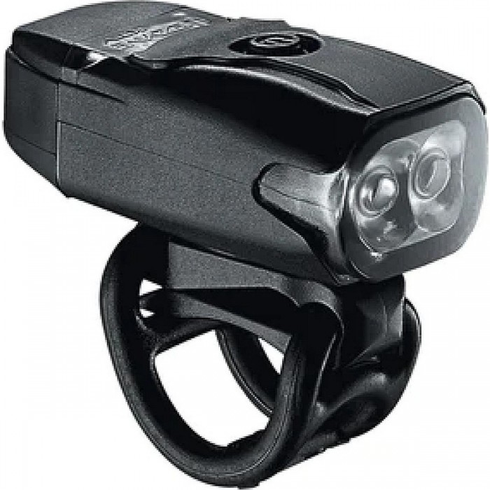 KTV Drive Front LED Cycling Safety Light 200 Lumen, USB Rechargeable, Black - 1