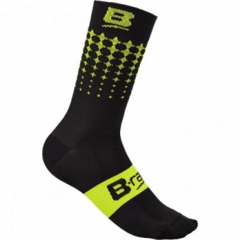 Soft Air Plus Socks Black/Yellow Size 40-43 - Super Comfortable & Durable - 1