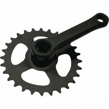 MVTEK Junior 12V Crankset 28 Teeth 102mm Black for Bicycles - 1