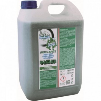 Scellant Tubeless Green avec Microgranules 5000 ml - Sans Ammoniaque, Sûr et Durable - 1