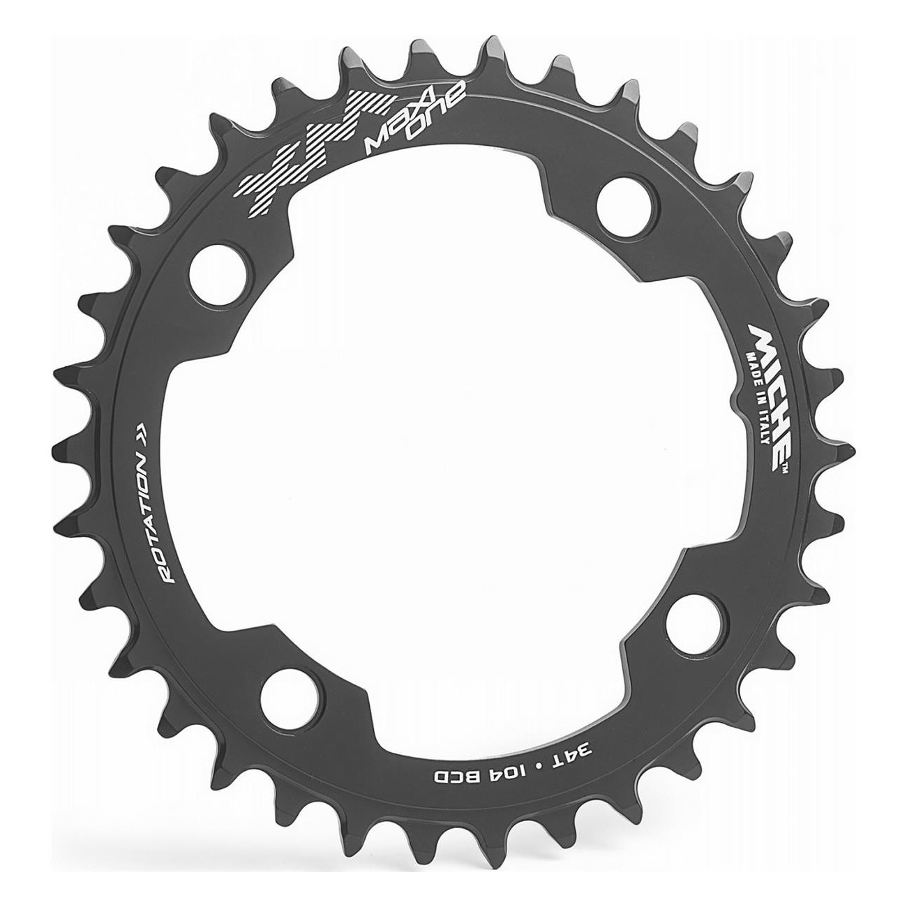 MICHE XM MAXI ONE 42D BCD104 Chainring for Yamaha/Brose E-bike 9-12 Speed - 1