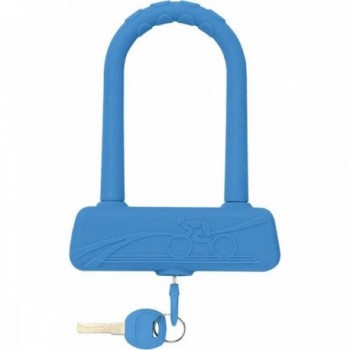 Neon Blue Arc Lock 185x130mm with 135mm Base - MVTEK - 1