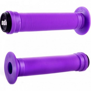 BMX ODI Longneck ST Purple Grips 143mm - Comfort and Durability for Cyclists - 1