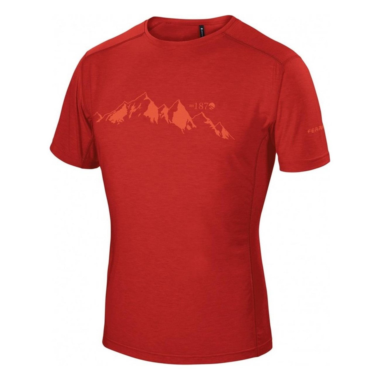 Yoho Men's T-Shirt Dark Red L Quick Dry Lyocell - 1