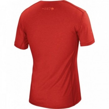 Yoho Men's T-Shirt Dark Red L Quick Dry Lyocell - 2