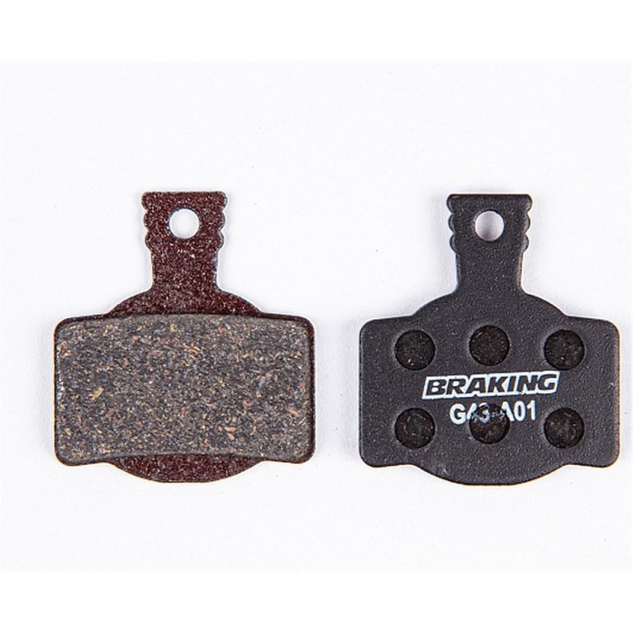 Organic Brake Pads Magura MT 2/4/6/8 - Set 1, Quick Bite & Low Noise - 1