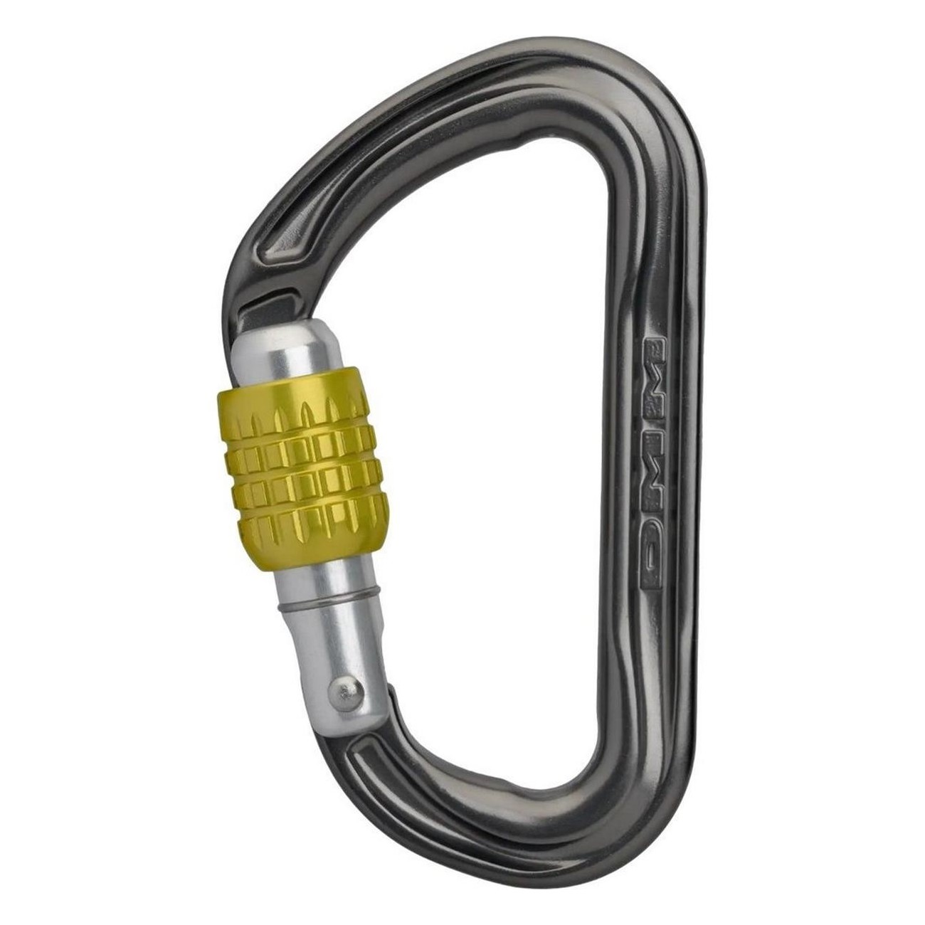 Titanium Phantom Locking Carabiner - Lightweight 42g, 24kN Strength, Titanium Color - 1