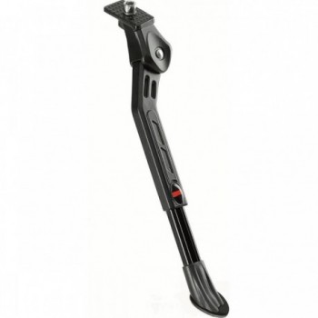 Cavalletto Centrale Regolabile in Alluminio Nero 330mm per E-Bike con Piedino Maggiorato - 1 - Cavalletti - 8005586227768