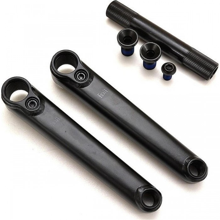 Manivela Segmento Fiend 3 Negra 175 mm - Compatible Izquierda/Derecha - 1