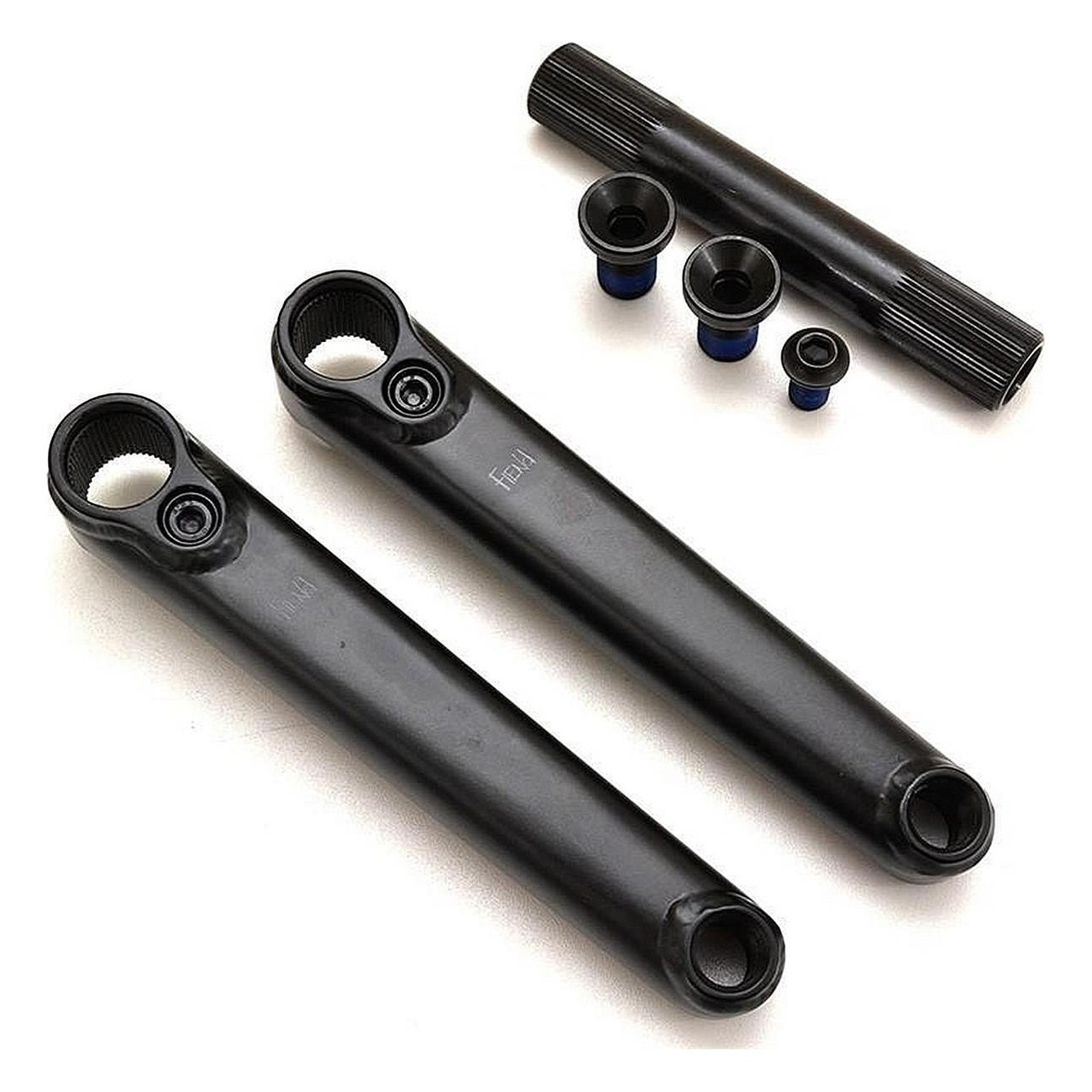 Fiend 3 Black Crank Arm 175 mm - Left/Right Compatible, Chrome Cranks - 1