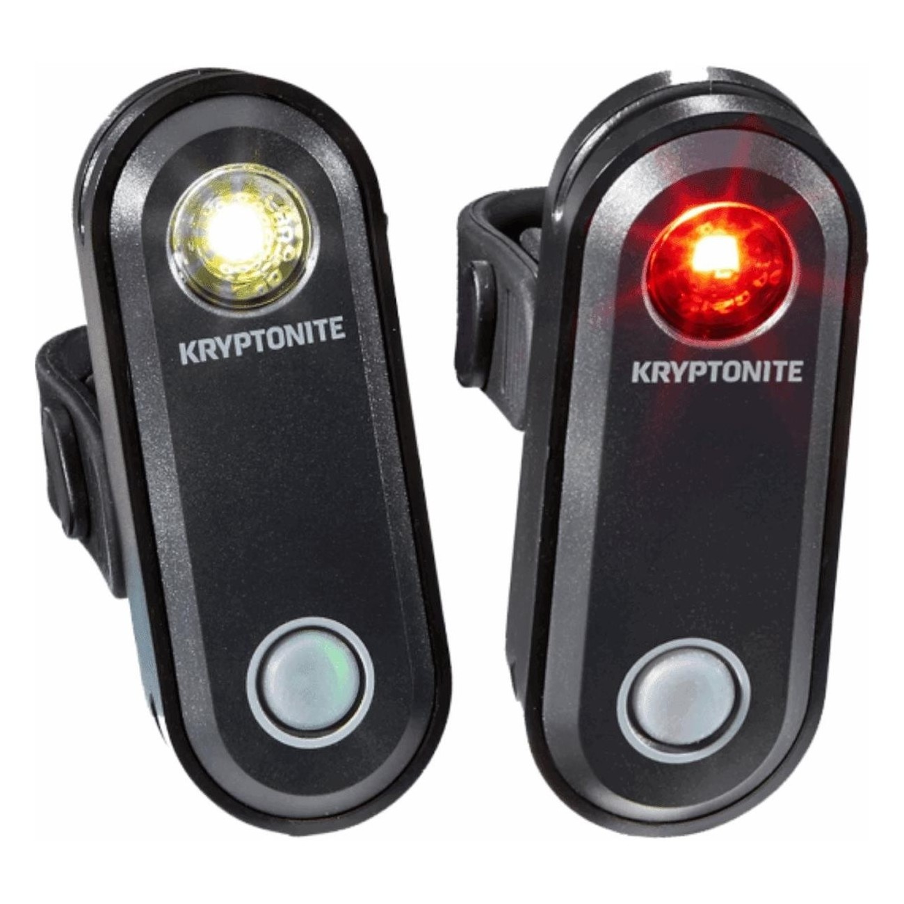 USB Rechargeable Bike Light Set: Front 65lm & Rear 30lm, 5 Functions - 1