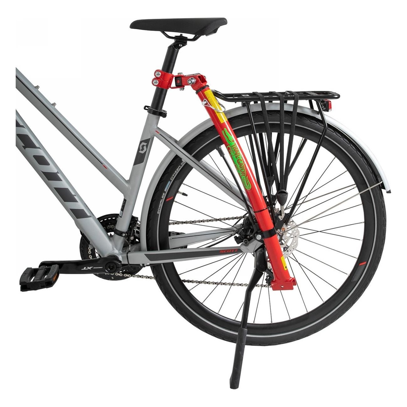 Tandem Trail-Gator Stange Rot im Einzelhandel - 3