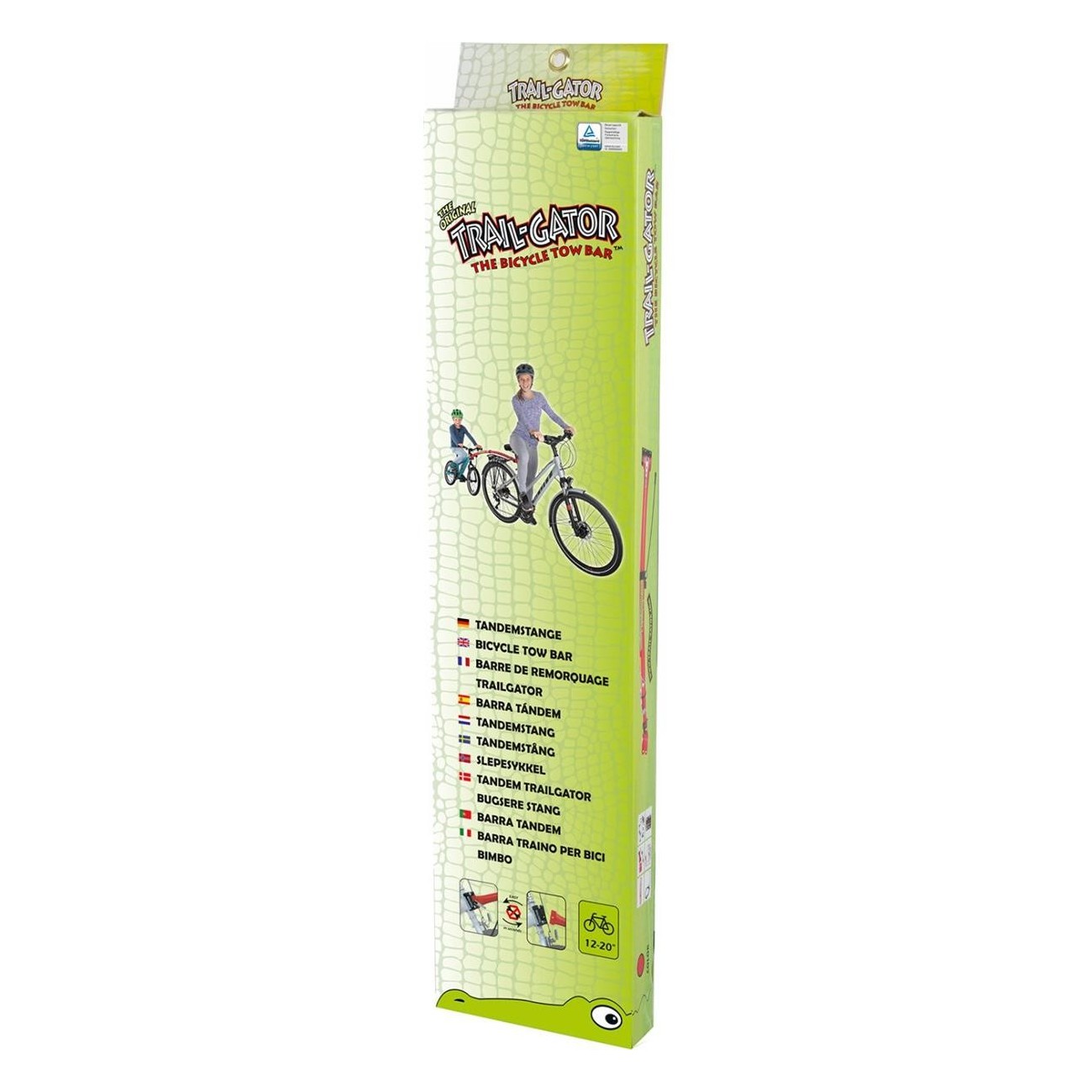 Red Trail-Gator Tandem Bar in Retail Packaging - 6