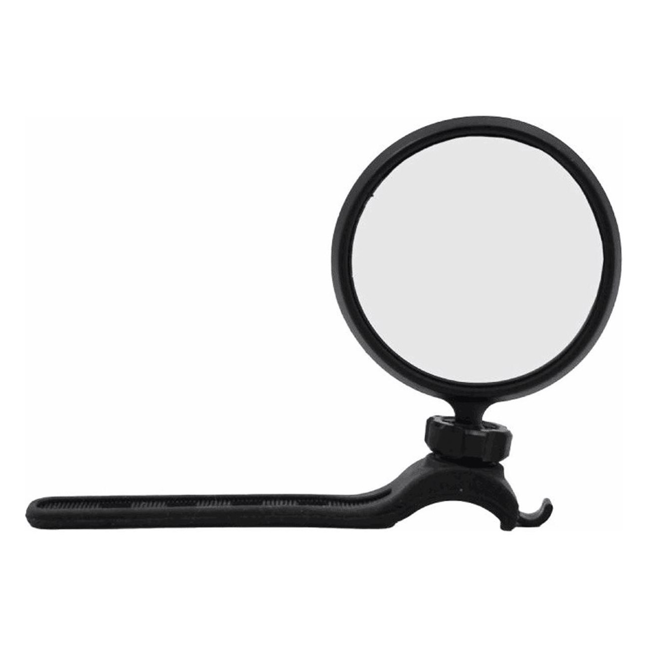 360° Adjustable Bike Mirror with Universal Silicone Handlebar Mount, 60mm - 1