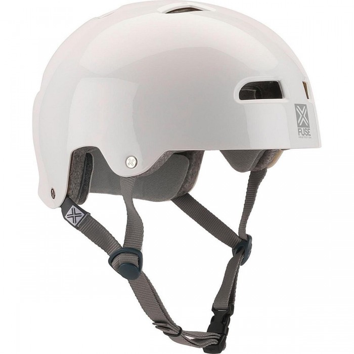 Casco Fuse Alpha Icon Bianco Lucido Taglia XS-S - Comfort e Protezione - 1 - Caschi - 4055822054010