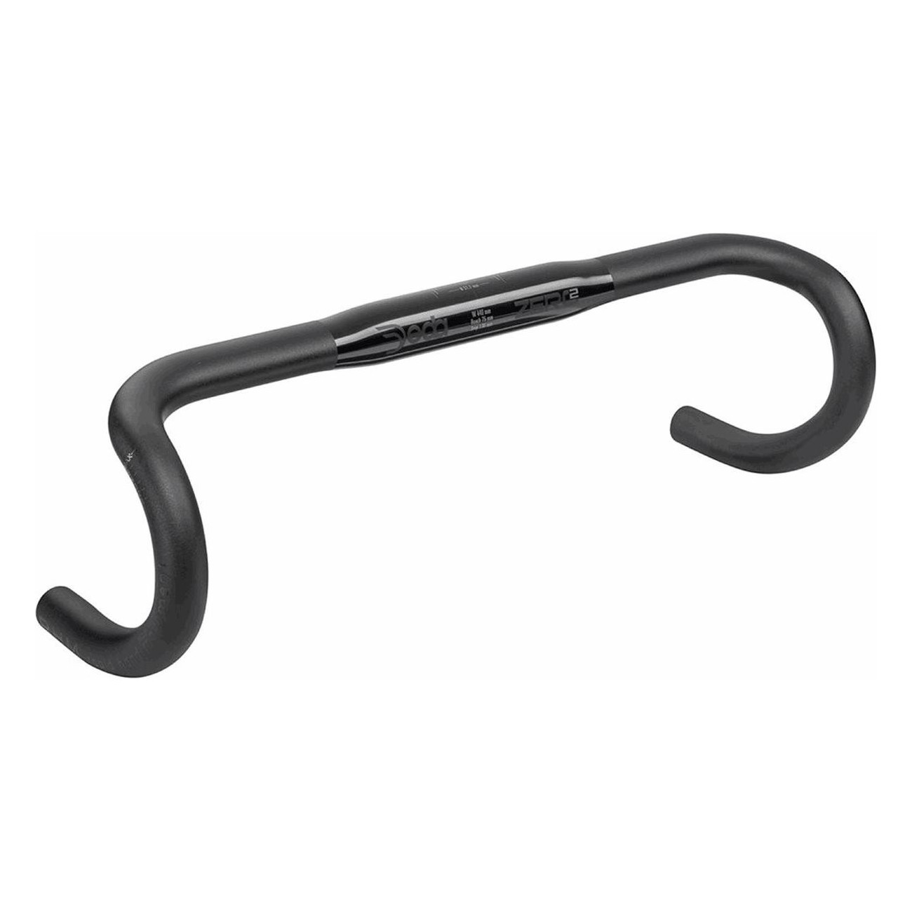 DEDA ROAD ZERO2 Aluminum Handlebar RHM 31.7mm x 420mm, POB Finish - 1