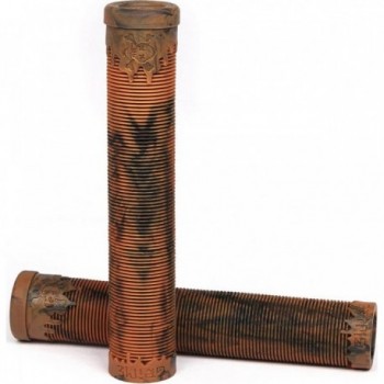 Denim Cox Grime Copper Swirl Grips - Comfort and Style for Your Handlebar - 1