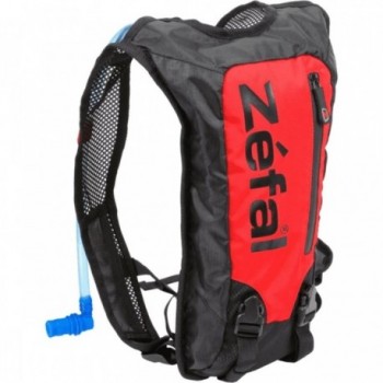 Mochila Hidratante Ligera Z Hydro Race 1.5L TPU Negro/Rojo - 2