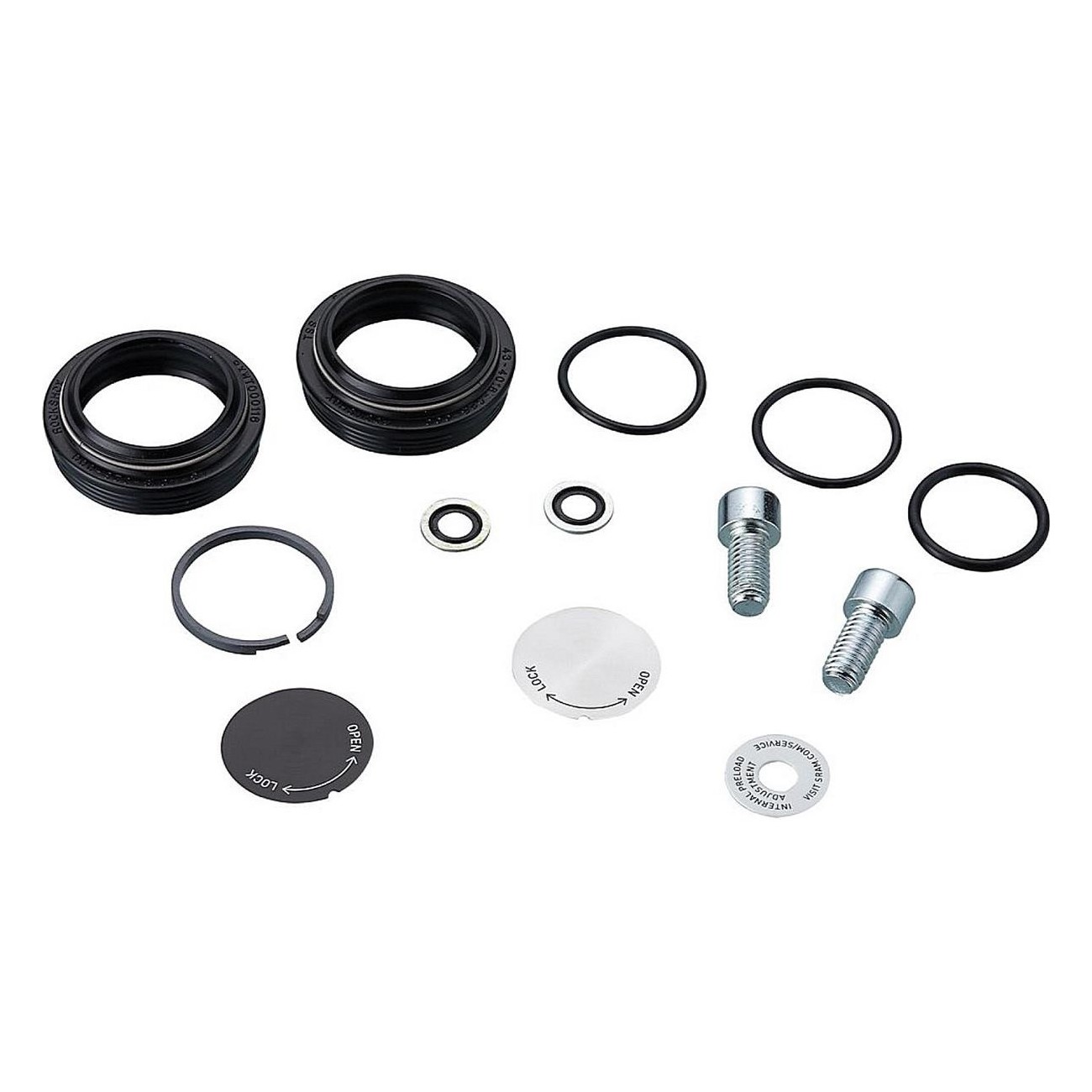 Kit di Manutenzione Forcella AM Base - Include Parapolvere, Anelli in Schiuma, Guarnizioni e O-ring - 1 - Service kit - 07108457