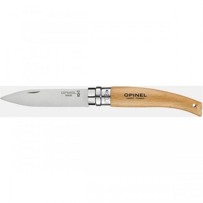 Coltello da Giardino Opinel N.8 con Lama in Acciaio Inox e Manico in Faggio Ergonomico - 1 - Coltelli - 3123841330802