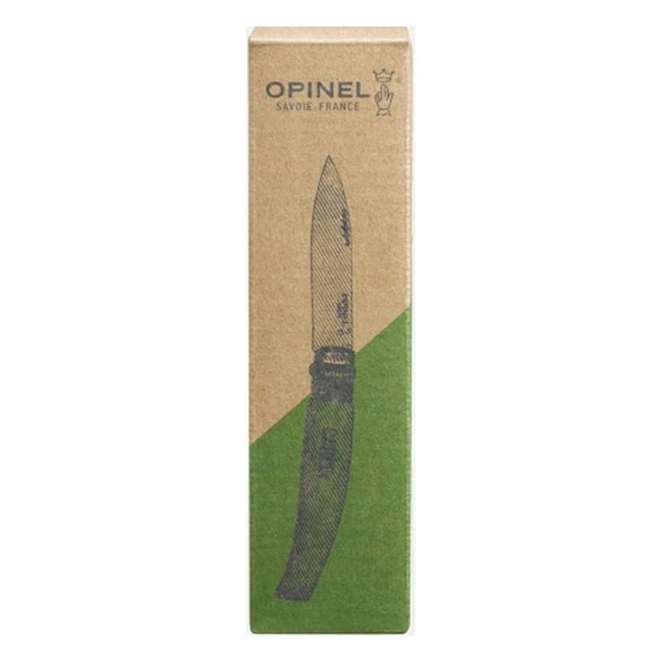 Coltello da Giardino Opinel N.8 con Lama in Acciaio Inox e Manico in Faggio Ergonomico - 2 - Coltelli - 3123841330802