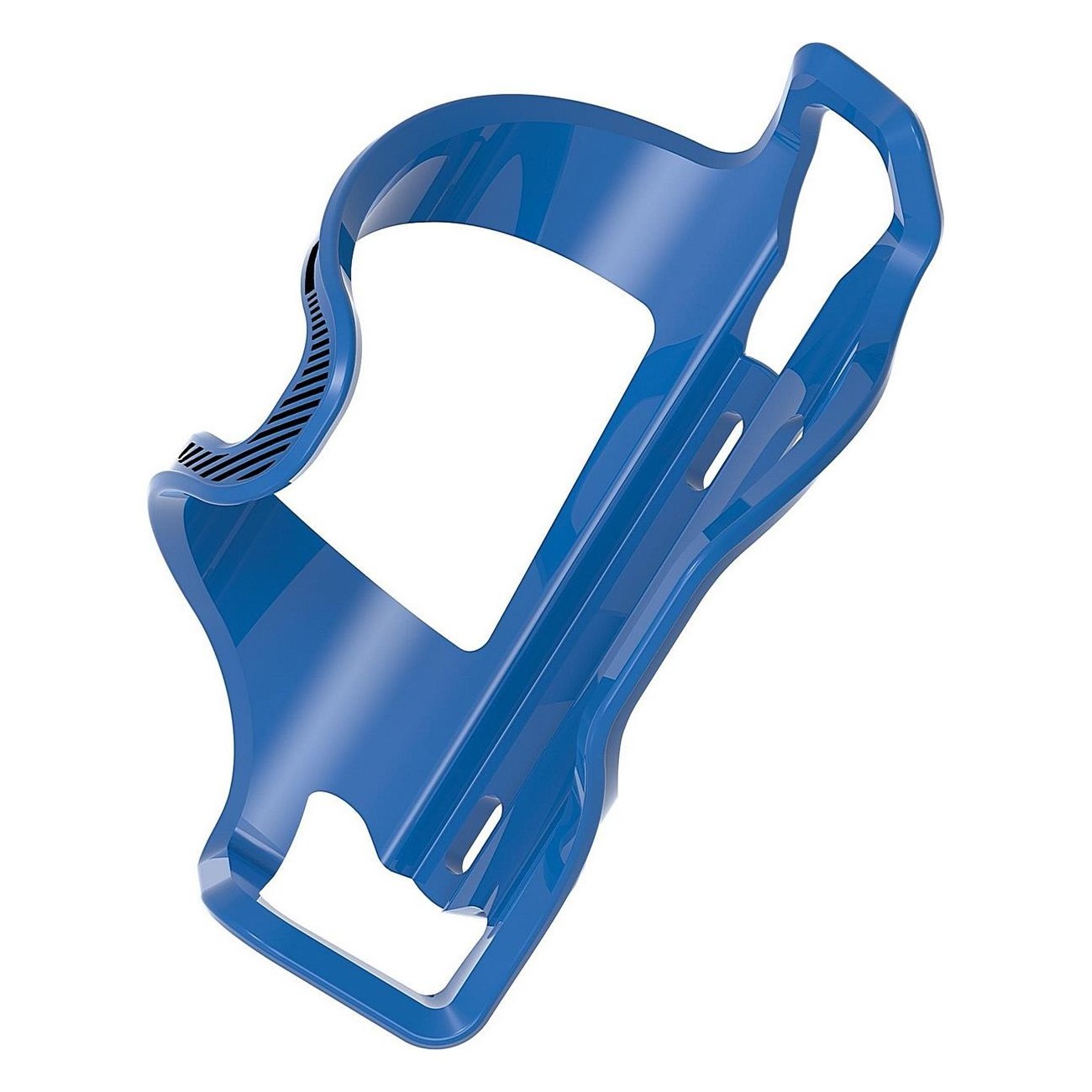 Lezyne Flow Cage E SL-R Blue Bottle Holder - Right Side Load, 48g - 1