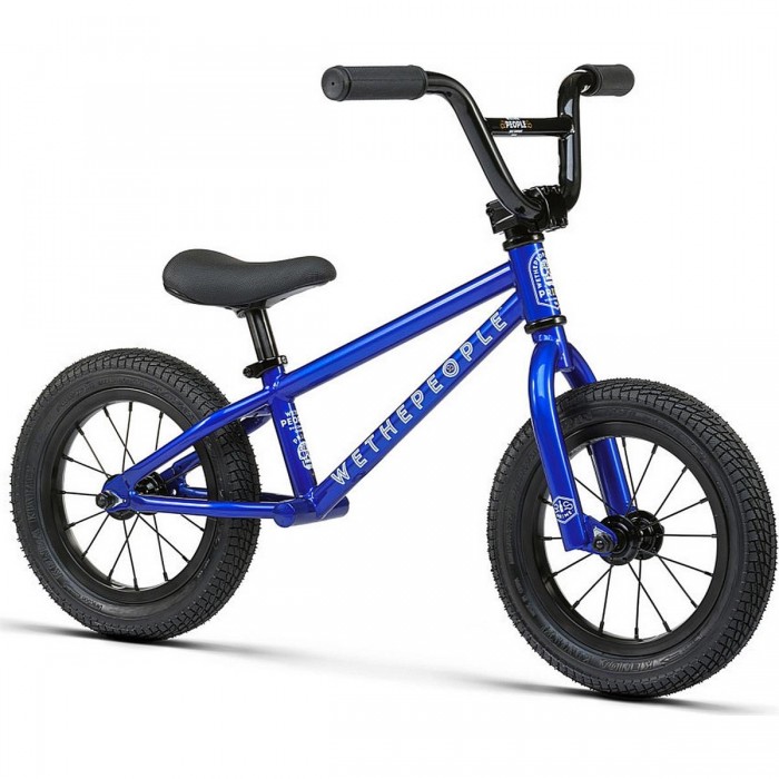 Wethepeople Prime 12' MY2021 Turbo Blue Balance Bike for Kids - 1