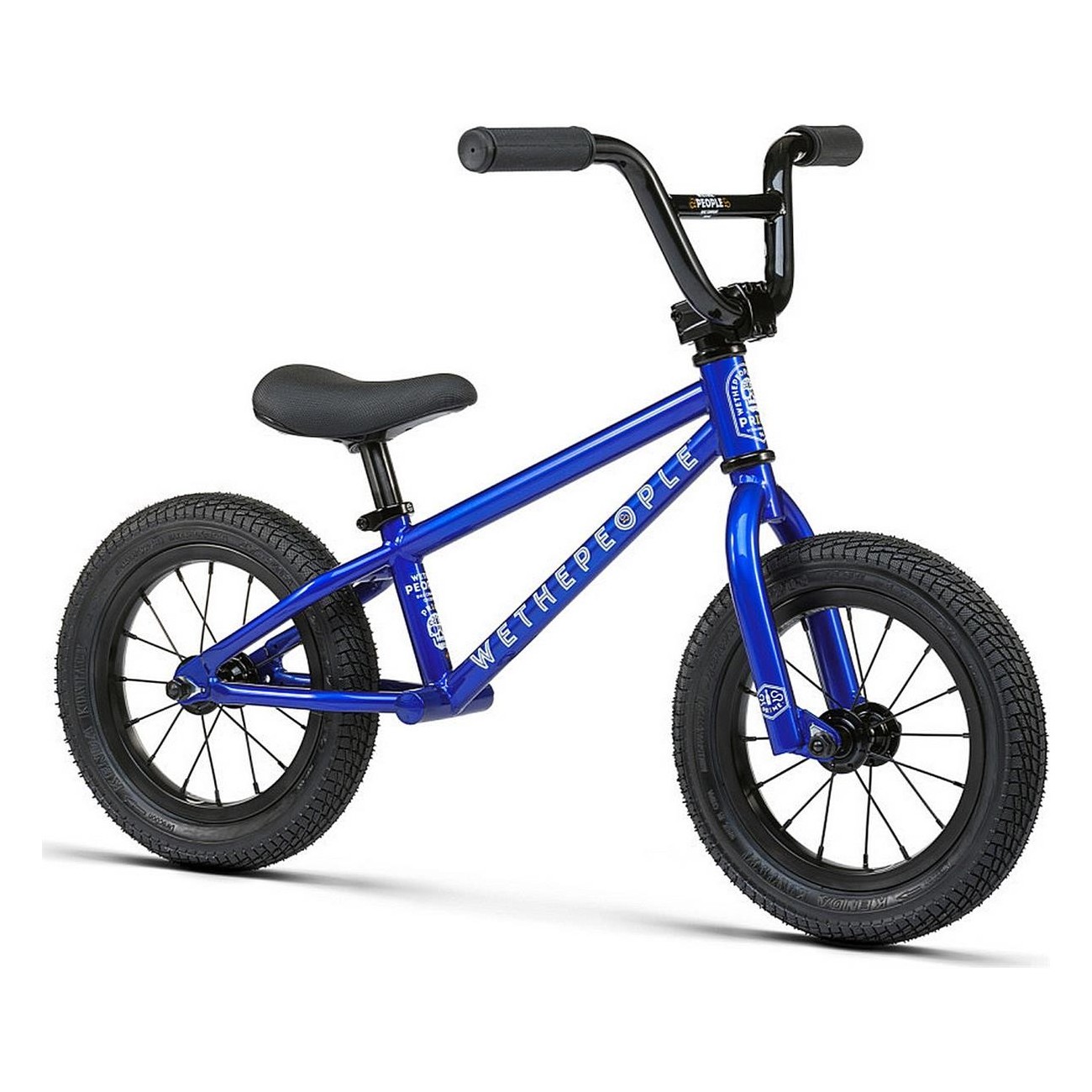 Wethepeople Prime 12' MY2021 Turbo Blue Balance Bike for Kids - 1