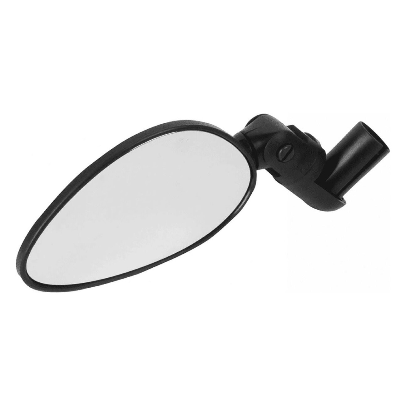 Ambidextrous Bicycle Rearview Mirror, Fits Handlebars 16.5-21 mm, Break-Resistant ABS - 1