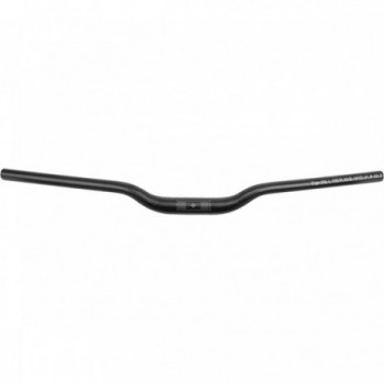 Black Aluminum MTB Handlebar 640mm, 31.8mm Diameter, 30mm Rise - 1