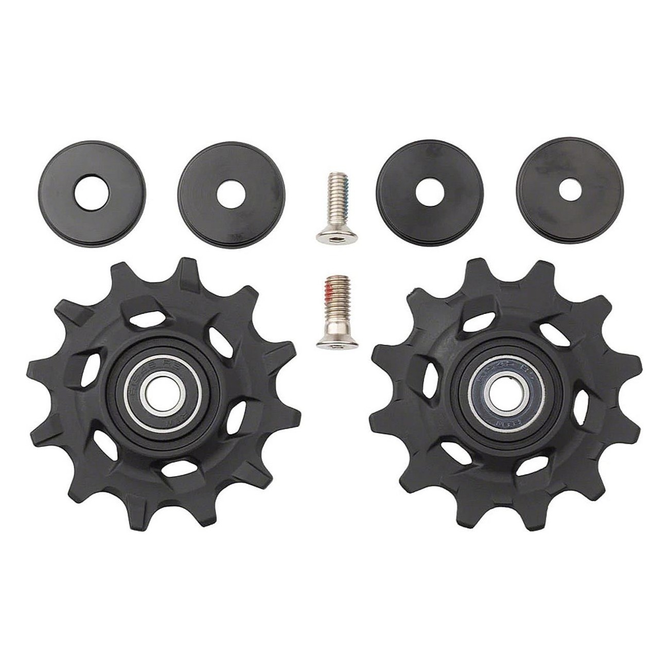 SRAM Rival XPLR AXS Schaltrollen - 12-Zahn-Rollen und Stahl-Schrauben - 1