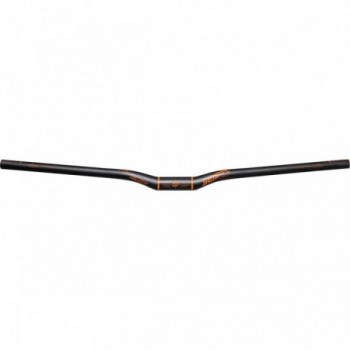 Reverse Seismic Carbon Handlebar 810 mm Matte Black/Orange - Ø31.8 mm, Rise 25 mm - 1