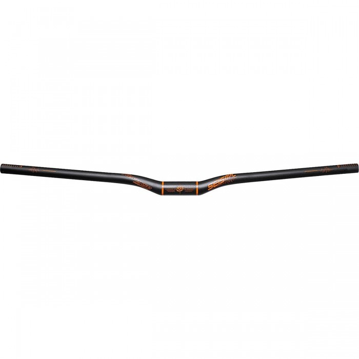 Carbonlenker Reverse Seismic 810 mm Schwarz Matt/Orange - Ø31,8 mm, Rise 25 mm - 1