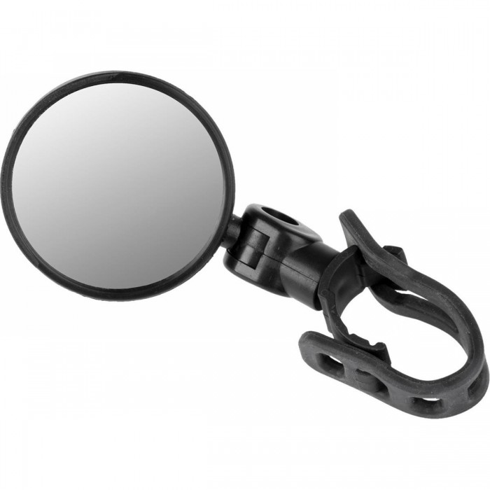 Miroir de vélo M-WAVE Spy Mini Short 3D, 46mm, Noir, réglable - 1