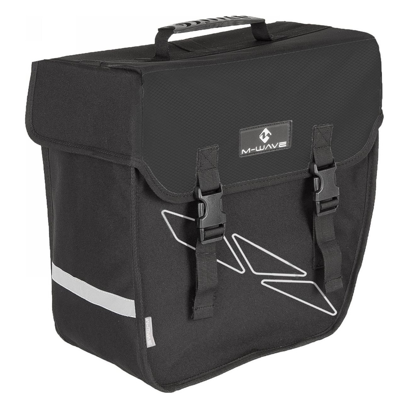 Bolsa Lateral Derecha M-Wave Amsterdam 18L - 38x18x30 cm - 1