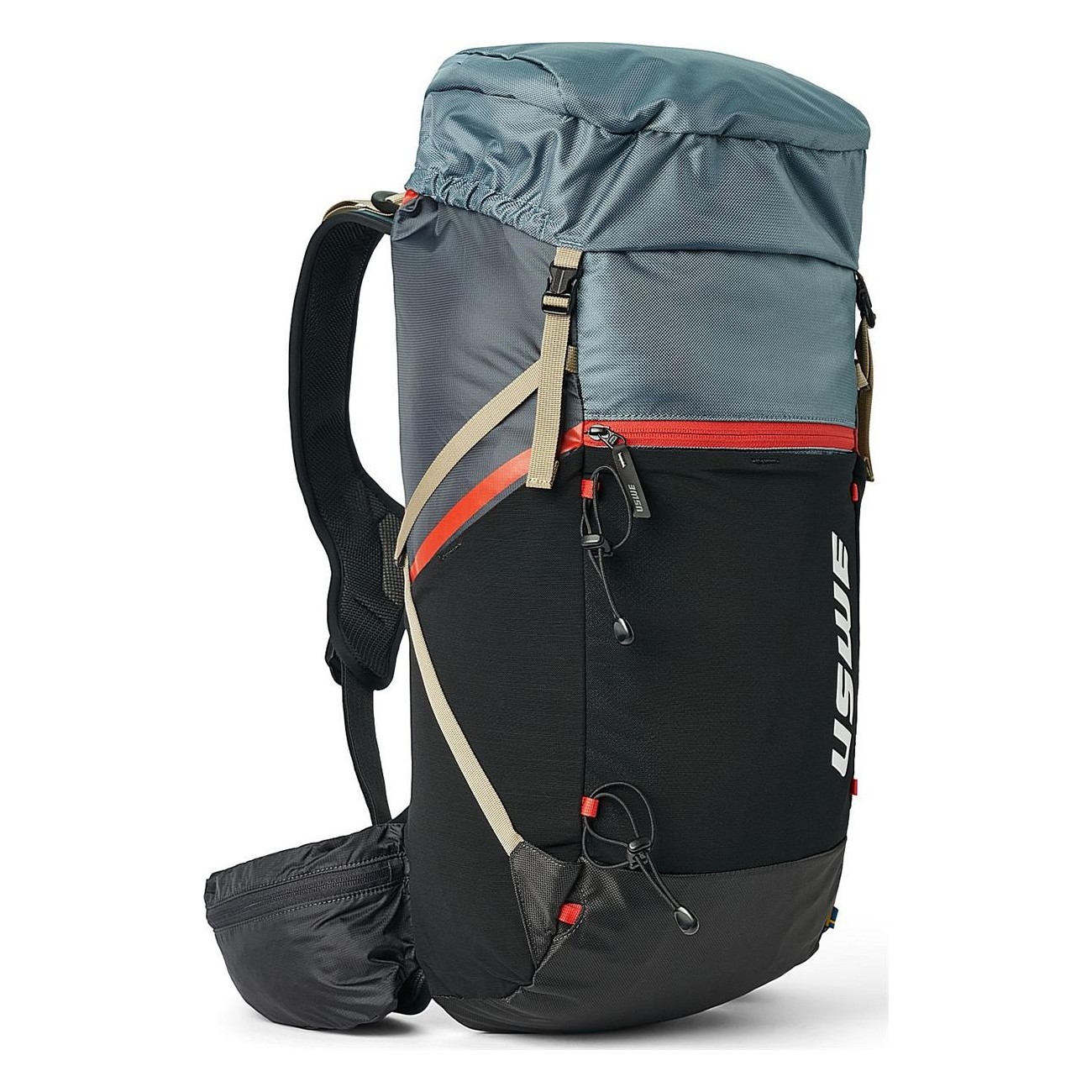 Mochila Tracker 30L L-XL Azul para Aventuras al Aire Libre con Tecnología No Dancing Monkey 3.0 - 1